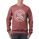 Sori Sweatshirt Heather Maroon